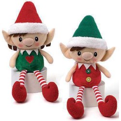 Special Cute 2 Feet Big Christmas Elfs (Set of 2)